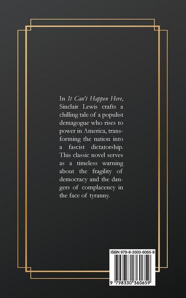 Produktbild: It Can't Happen Here