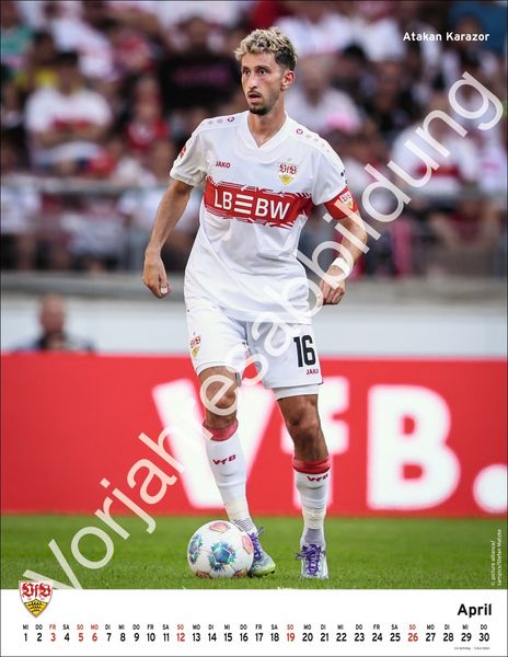 Produktbild: VfB Stuttgart Posterkalender 2027