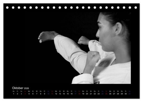 Produktbild: Traditionelles Taekwon-Do (Tischkalender 2026 DIN A5 quer), CALVENDO Monatskalender