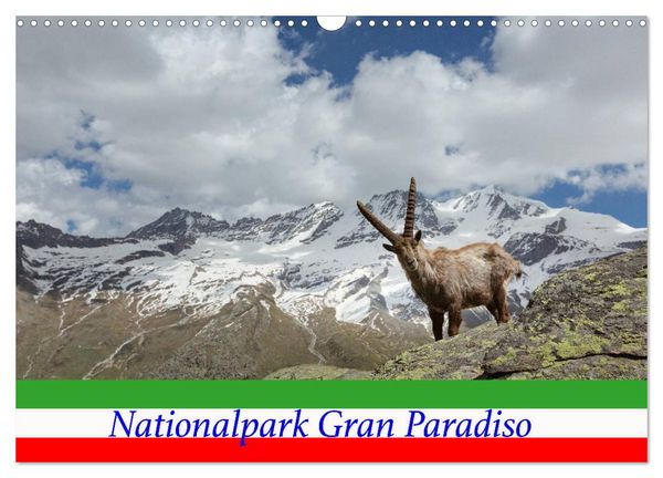 Produktbild: Nationalpark Gran Paradiso (Wandkalender 2026 DIN A3 quer), CALVENDO Monatskalender