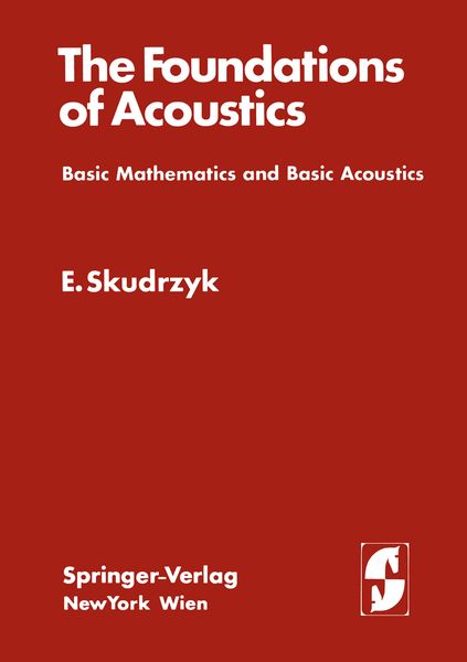 Produktbild: The Foundations of Acoustics