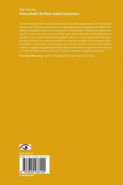 Produktbild: Porous Models for Wave-seabed Interactions