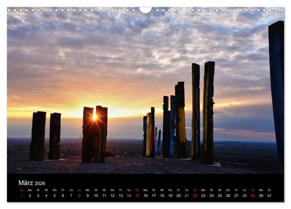 Produktbild: Gute Nacht - Ruhrgebiet! (Wandkalender 2026 DIN A3 quer), CALVENDO Monatskalender