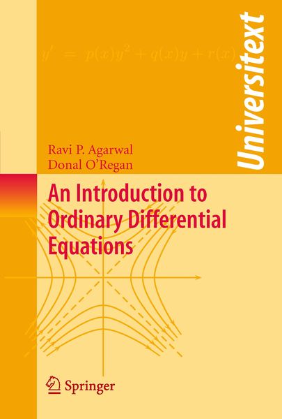 Produktbild: An Introduction to Ordinary Differential Equations