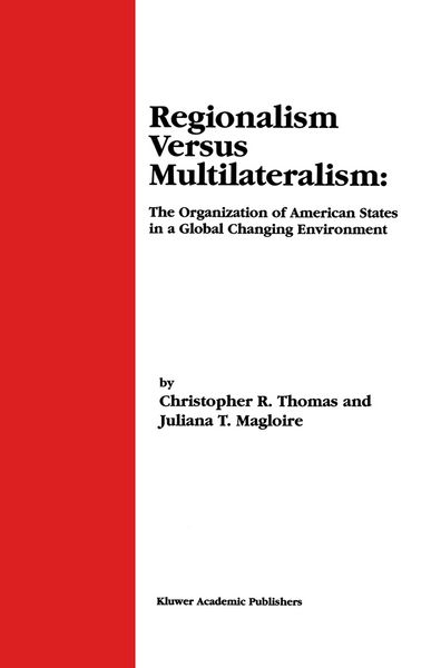 Produktbild: Regionalism Versus Multilateralism
