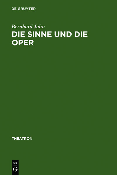 Produktbild: Die Sinne und die Oper