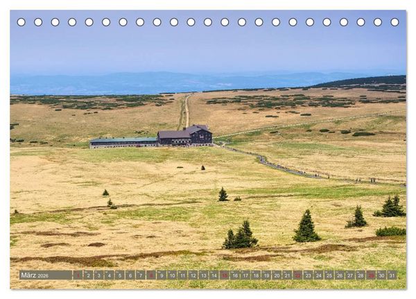 Produktbild: Riesengebirge - Im Land von R&uuml;bezahl (Tischkalender 2026 DIN A5 quer), CALVENDO Monatskalender