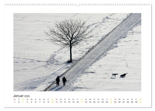 Produktbild: Weserbergland Impressionen (Wandkalender 2026 DIN A2 quer), CALVENDO Monatskalender