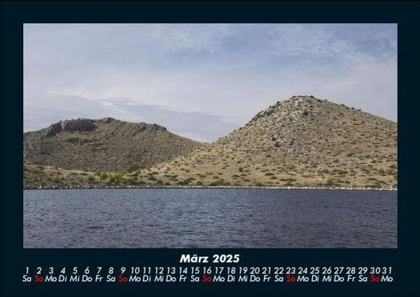 Produktbild: Landschaftskalender 2025 Fotokalender DIN A5