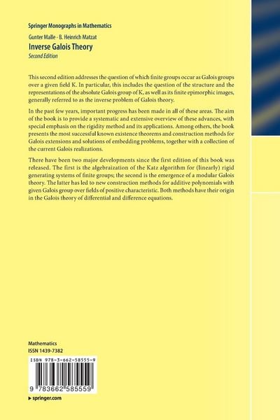 Produktbild: Inverse Galois Theory