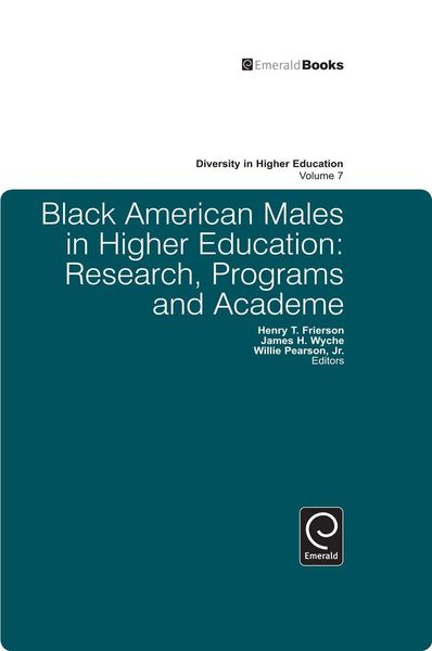 Produktbild: Black American Males in Higher Education
