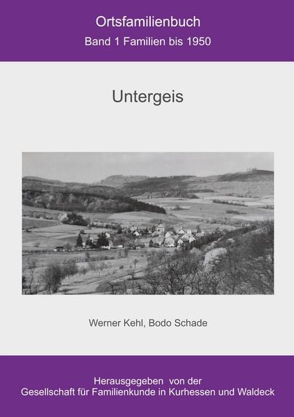 Produktbild: Ortsfamilienbuch Untergeis