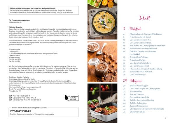 Produktbild: Low Carb vegetarisch