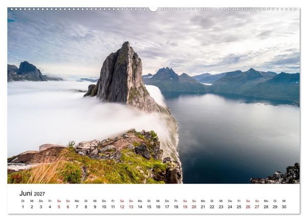 Produktbild: Magische Landschaften - Faszination Natur (hochwertiger Premium Wandkalender 2027 DIN A2 quer), Kunstdruck in Hochglanz