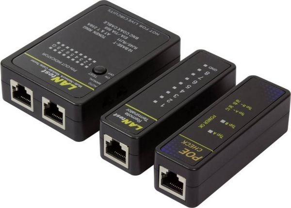 Produktbild: Kabeltester WZ0015P LogiLink WZ0015P Netzwerk, Telekommunikation