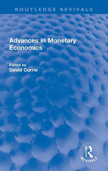Produktbild: Advances in Monetary Economics