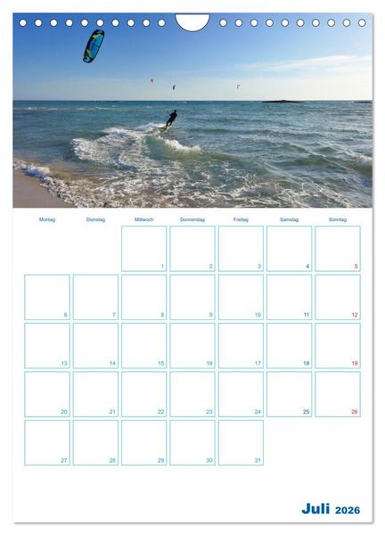 Produktbild: il Salento - maritim (Wandkalender 2026 DIN A4 hoch), CALVENDO Monatskalender