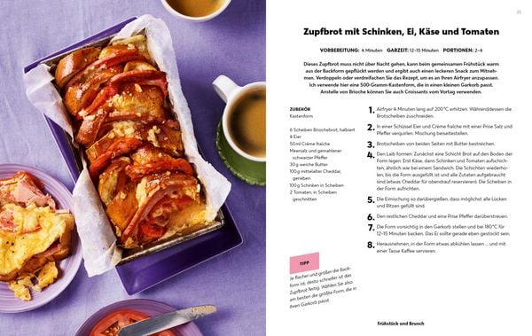 Produktbild: Das geniale Airfryer-Kochbuch &ndash; 15-Minuten-Gerichte