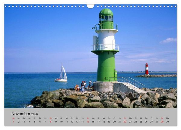 Produktbild: Deutschlands sch&ouml;ner Norden (Wandkalender 2026 DIN A3 quer), CALVENDO Monatskalender