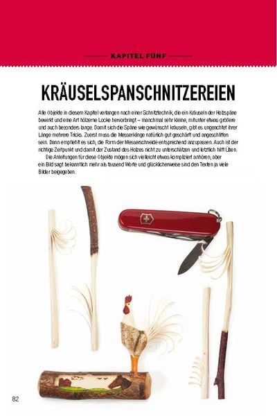 Schnitzen mit dem Schweizer Taschenmesser: 43 spannende Projekte