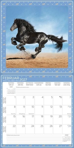 Produktbild: Pferdekalender 2027