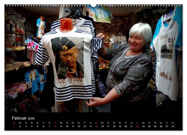Produktbild: GESICHTER RUSSLANDS 2026 (Wandkalender 2026 DIN A2 quer), CALVENDO Monatskalender