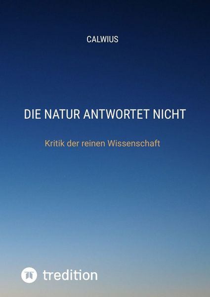 Produktbild: Die Natur antwortet nicht