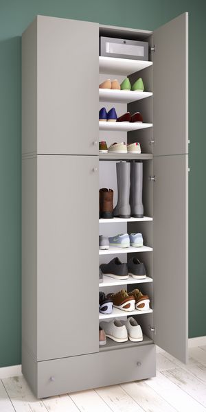 Produktbild: XXL Schuhschrank Kleiderschrank Schrank Lona 9f A