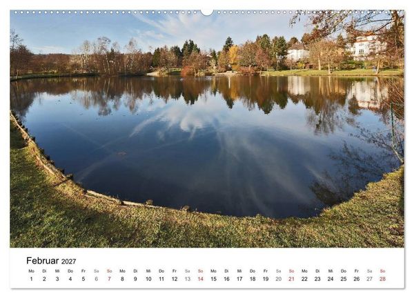 Produktbild: Romantisches Oberursel von Petrus Bodenstaff (hochwertiger Premium Wandkalender 2027 DIN A2 quer), Kunstdruck in Hochglanz