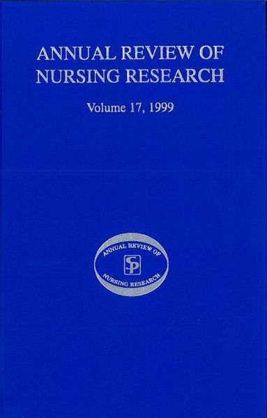 Produktbild: Annual Review of Nursing Research, Volume 17, 1999: Focus on Complementary Health and Pain Management