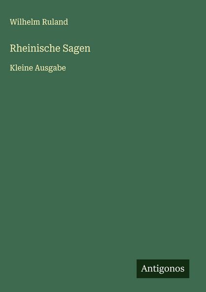Produktbild: Rheinische Sagen