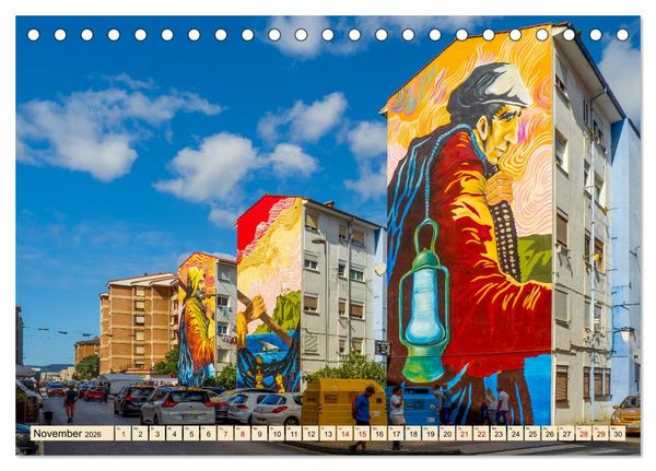 Produktbild: Nordspanien, Meer, endlose Str&auml;nde, Geschichte und Kultur by VogtArt (Tischkalender 2026 DIN A5 quer), CALVENDO Monatskalender
