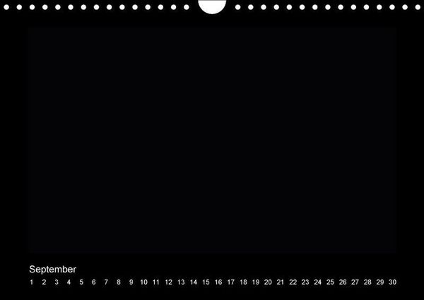 Produktbild: K. A., K: Geburtstags - Bastelkalender - Schwarz (Wandkalen