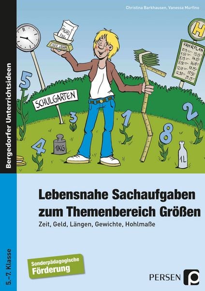 Produktbild: Lebensnahe Sachaufgaben zum Themenbereich Gr&ouml;&szlig;en