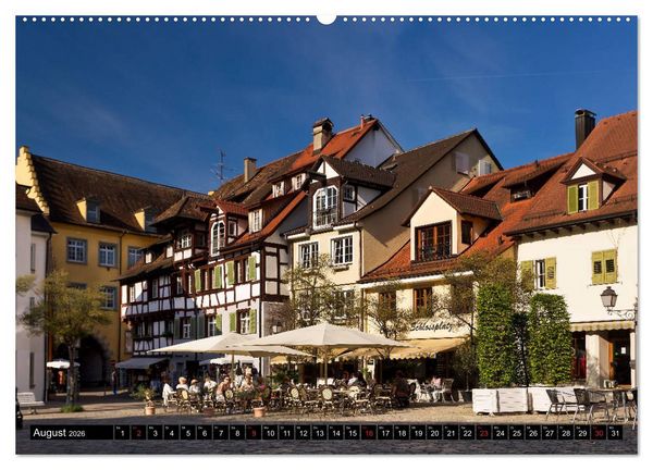 Produktbild: MEERSBURG - ITALIENISCHE MOMENTE (hochwertiger Premium Wandkalender 2026 DIN A2 quer), Kunstdruck in Hochglanz