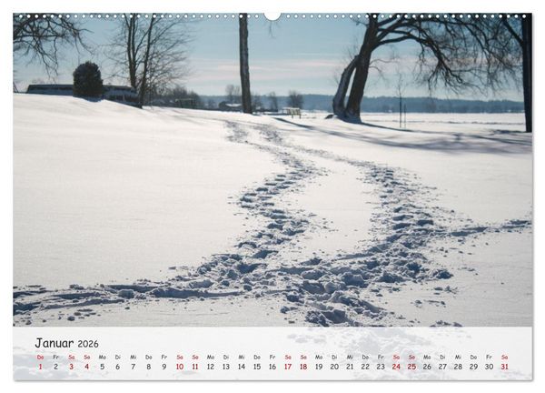 Produktbild: Vier Jahreszeiten - Eine Welt (Wandkalender 2026 DIN A2 quer), CALVENDO Monatskalender