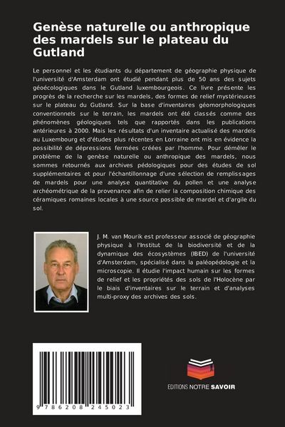 Produktbild: Gen&egrave;se naturelle ou anthropique des mardels sur le plateau du Gutland
