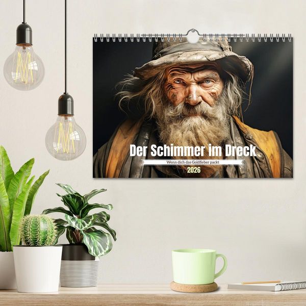 Produktbild: Der Schimmer im Dreck (Wandkalender 2026 DIN A4 quer), CALVENDO Monatskalender
