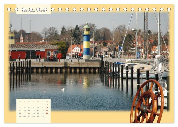 Produktbild: Leuchtt&uuml;rme Schleswig-Holsteins (Tischkalender 2026 DIN A5 quer), CALVENDO Monatskalender