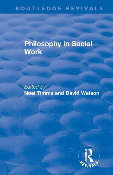 Produktbild: Philosophy in Social Work
