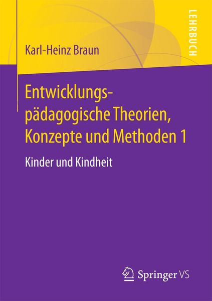 Produktbild: Entwicklungsp&auml;dagogische Theorien, Konzepte und Methoden 1