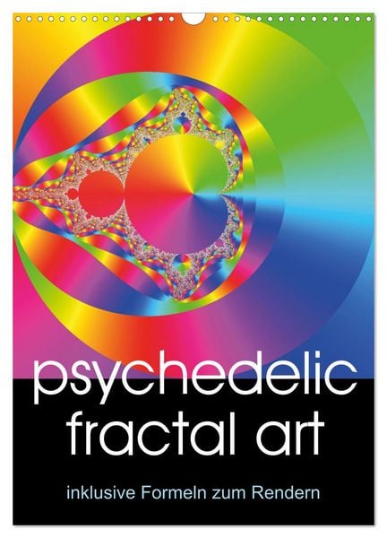 Produktbild: Psychedelische Fraktalbilder inkl. Formel (Wandkalender 2027 DIN A3 hoch), CALVENDO Monatskalender