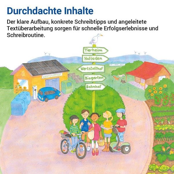 Produktbild: Das &Uuml;bungsheft Texte schreiben 5