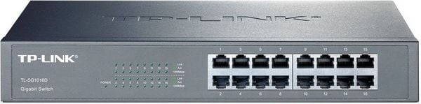 Produktbild: TP-LINK TL-SG1016D TL-SG1016D Netzwerk Switch 16 Port 1 GBit/s