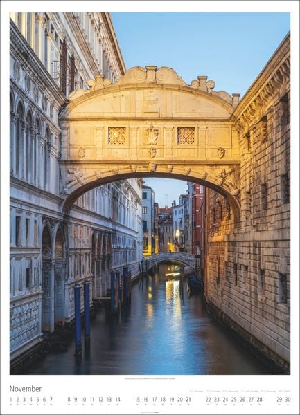 Produktbild: Venezia Kalender 2027 - La Serenissima