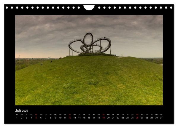 Produktbild: Berge und T&auml;ler im Ruhrgebiet (Wandkalender 2026 DIN A4 quer), CALVENDO Monatskalender