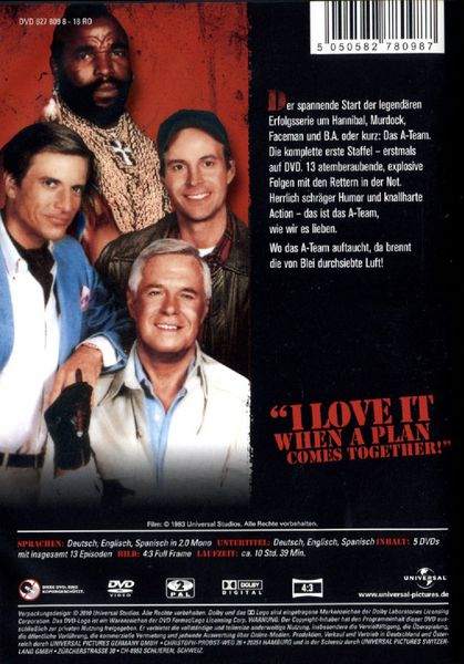 Produktbild: A-Team - Season 1 - Drafting Box [5 DVDs]