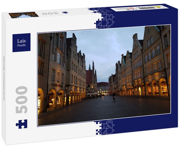 Produktbild: Lais Puzzle M&uuml;nster Prinzipalmarkt 500 Teile