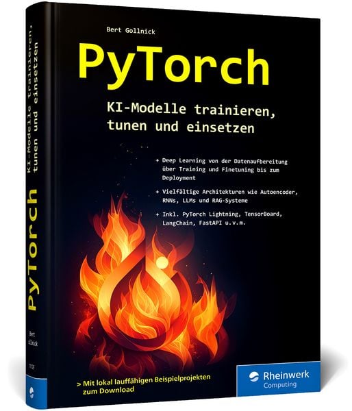 PyTorch, Gebundene Ausgabe von Bert Gollnick, Rheinwerk, 9783367111299
