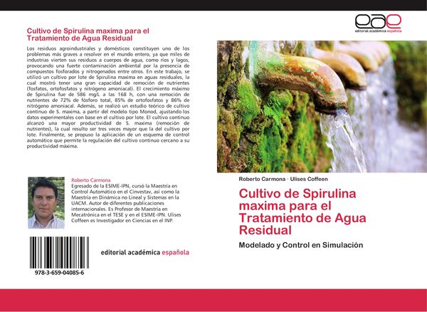 Produktbild: Cultivo de Spirulina maxima para el Tratamiento de Agua Residual